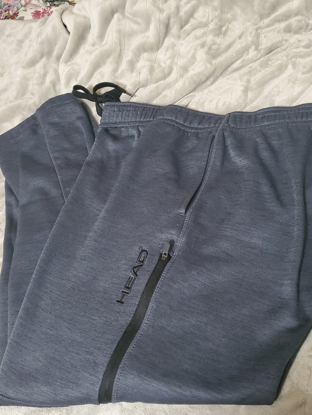 HEAD Men's Navy Blue Athletic Joggers